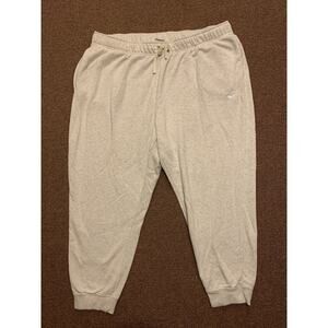Nike Sportswear Club Fleece Jogger Sweatpants Mens XXL Embroidered Swoosh White